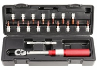 Momentový klíč 1/4 3-20 Nm sada 18 kusů QS59003