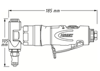 Vystřihovací vzduchové nůžky na plech Hazet 9036N-1